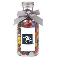 12 Oz. Glass Bottle w/ Chocolate Buttons